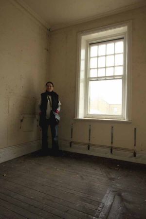 Nurse Barbara in her Old Room in The Nurses Residence